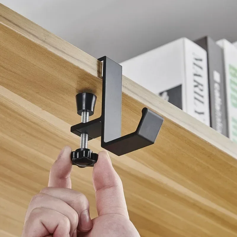 Headphone Stand Desk - 1/2개 조절 가능한 책상 가장자리 걸이형