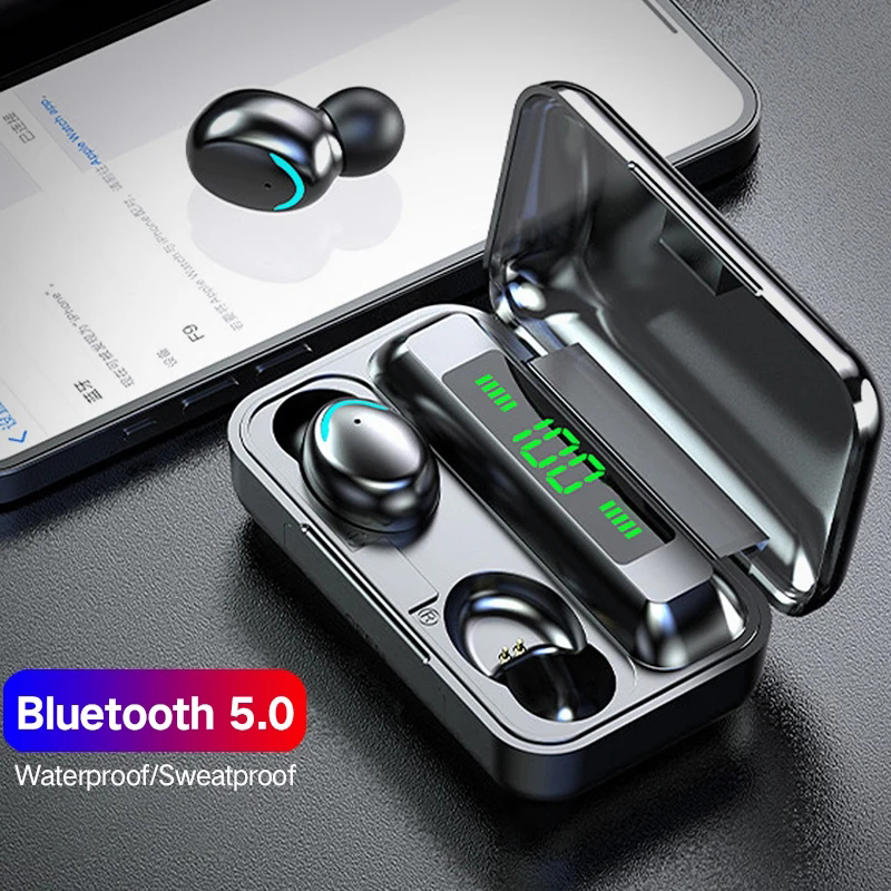 Wireless Earbuds Tws - F9 무선 헤드폰 TWS 블루투스 5.0