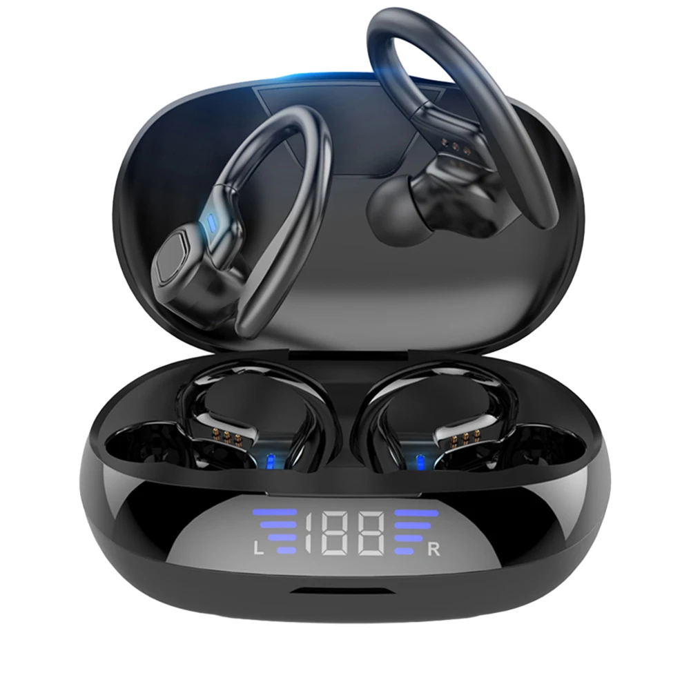 Sports Earphone Hook - VV2 TWS 블루투스 이어폰, 마이크 포함,