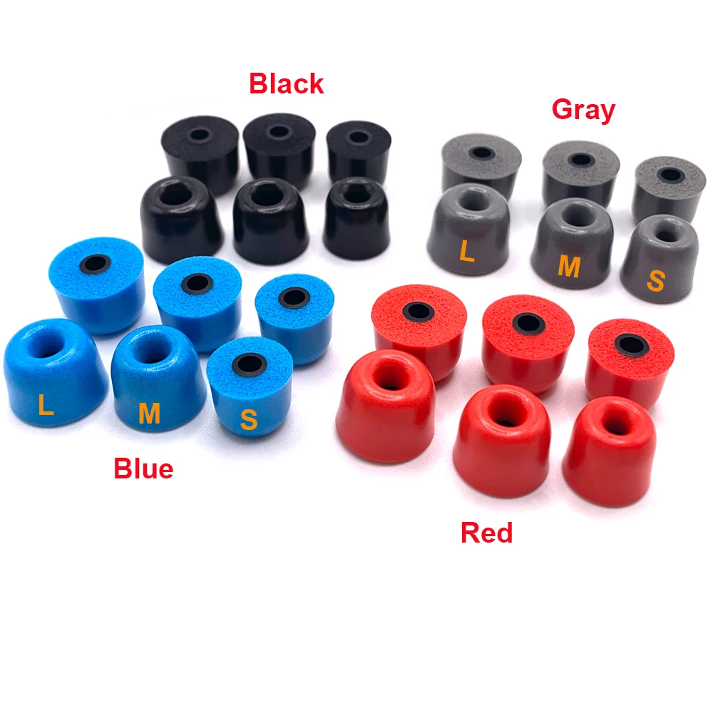 Earphone Foam Tip - 20쌍 ANJIRUI T100 메모리 폼 이어