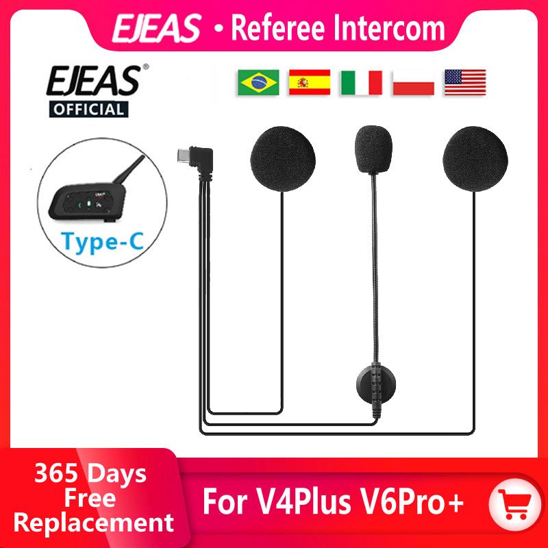 Usb C Earphone - 오리지널 EJEAS Type-C 인터페이스 헤드셋 장착
