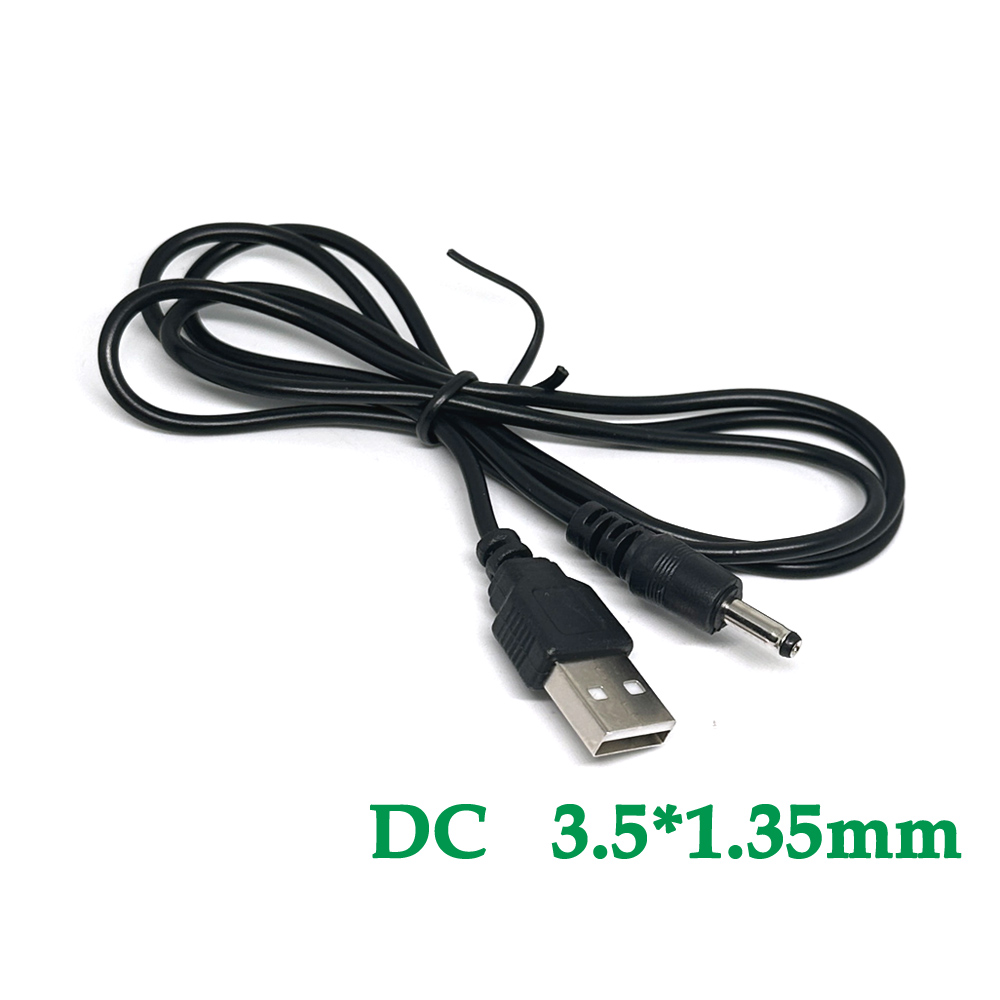 Cable Extension 3.5 - USB2.0-DC 3.5*1.35mm 암 2.1X5.5mm 2.5X5.5mm DC