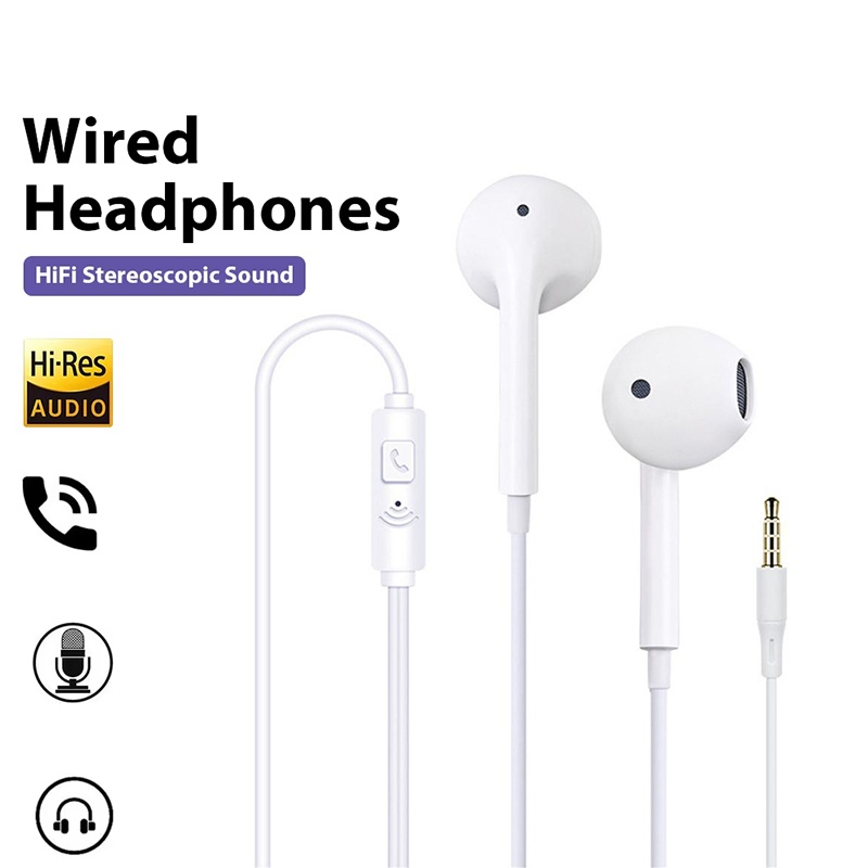 Audiophile Headphone Wired - 3.5mm 유선 이어폰 인이어 헤드셋 HIFI