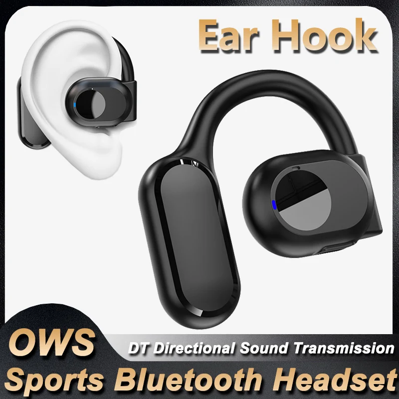 Bluetooth Headset On Ear - 무선 블루투스 헤드폰 공기 전도 이어폰