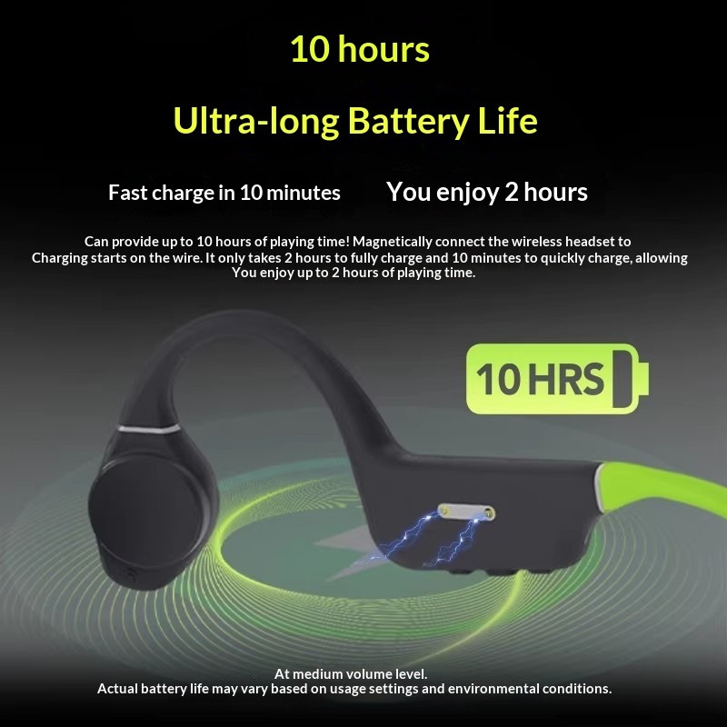 창의적인 방수 골전도 이어폰, 저지연 무선 스포츠 블루 - Sports Earphone Hook 리뷰 및 가격