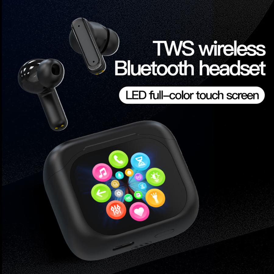 스마트 AI 번역 블루투스 이어폰 LCD 디스플레이 소 - Noise Cancelling Headphone 리뷰 및 가격