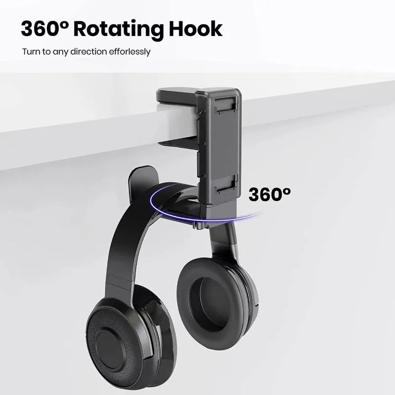 2in1 게이밍 헤드폰 스탠드 360도 회전 게임 컨트 - Headphone Stand Desk 리뷰 및 가격