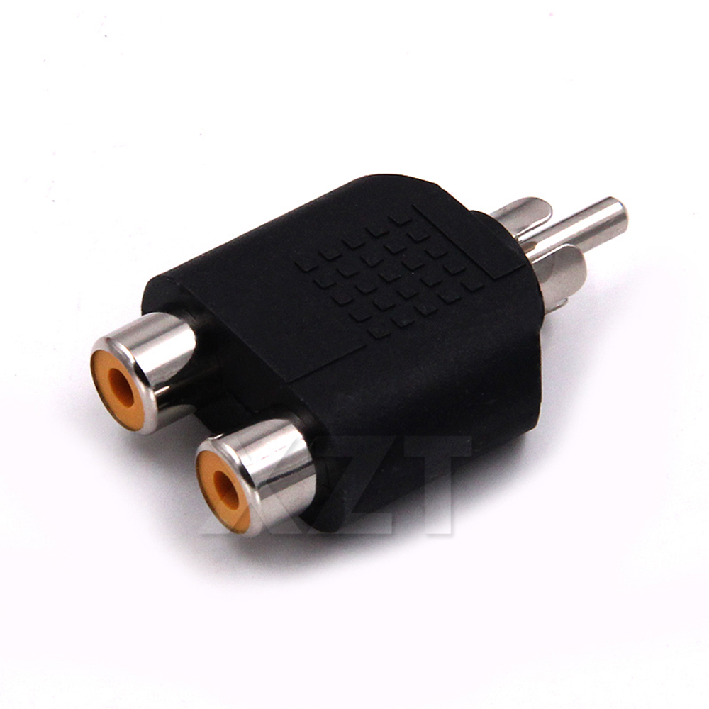3.5mm 스테레오 남성형 커넥터에서 2 RCA 여성형 - Earphone Splitter Jack 리뷰 및 가격