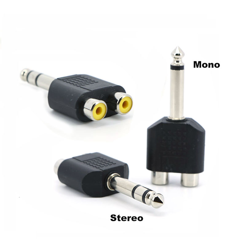 6.35mm 6.5 오디오 모노 스테레오 1/4인치 남 - Audio Splitter Y 리뷰 및 가격
