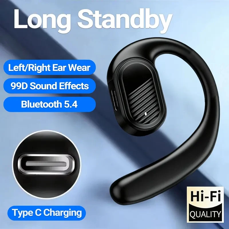 블루투스 5.4 오픈형 무선 이어폰 좌우 양쪽 귀용 유 - Bluetooth Headset On Ear 리뷰 및 가격