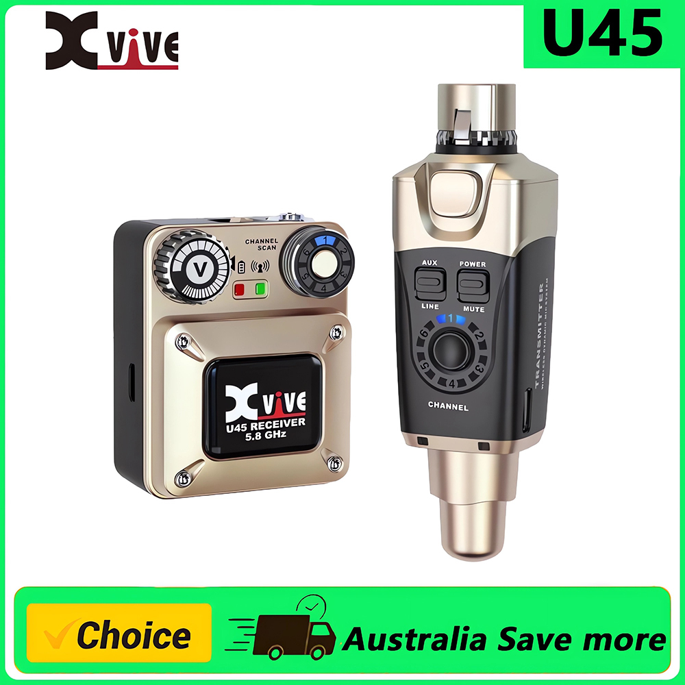 Xvive U45 무선 인이어 모니터 시스템 5.8GH - In Ear Monitor Iem 리뷰 및 가격