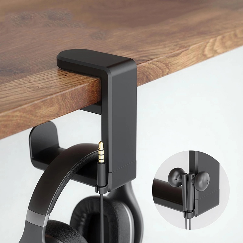 유니버설 데스크탑 360 °   회전식 헤드폰 스탠드  - Headphone Stand Desk 리뷰 및 가격