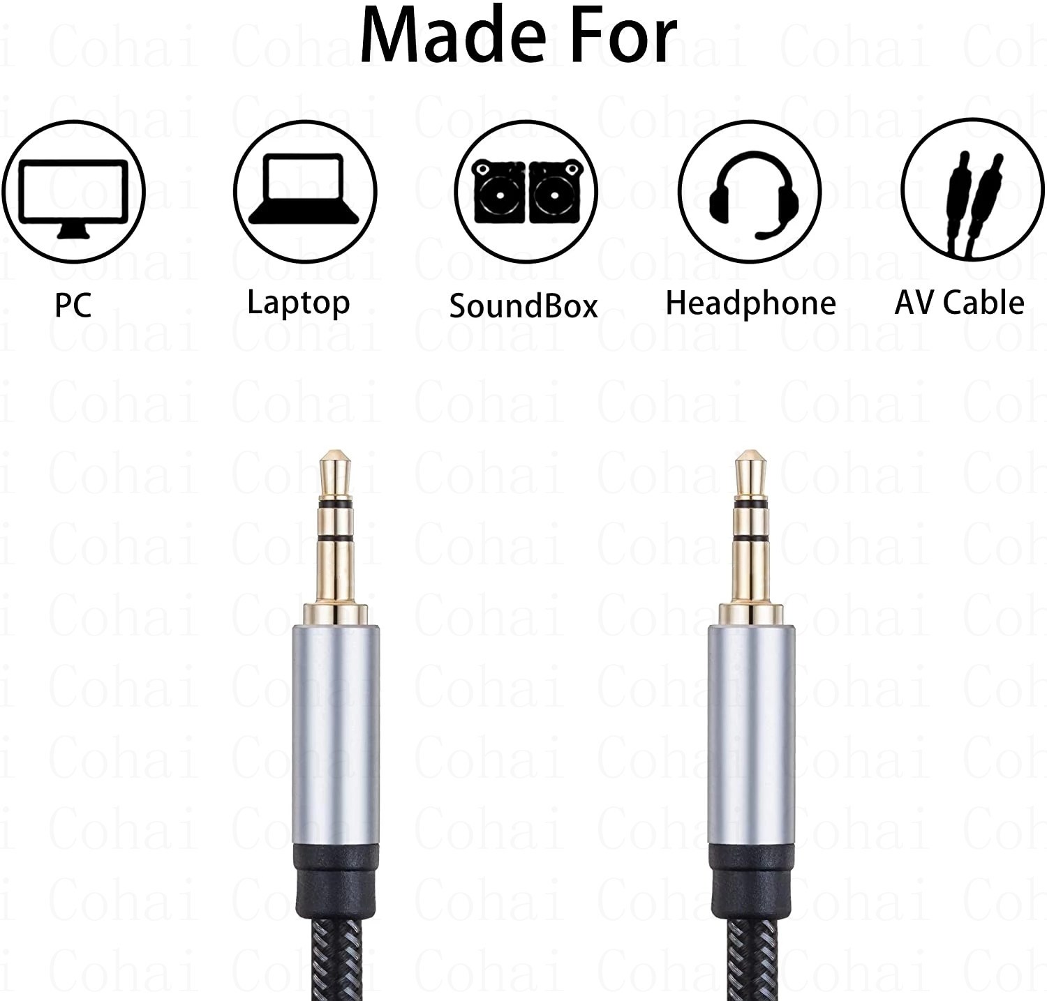 3.5mm 잭 오디오 케이블 잭 3.5mm 남성-남성  - Cable Extension 3.5 리뷰 및 가격
