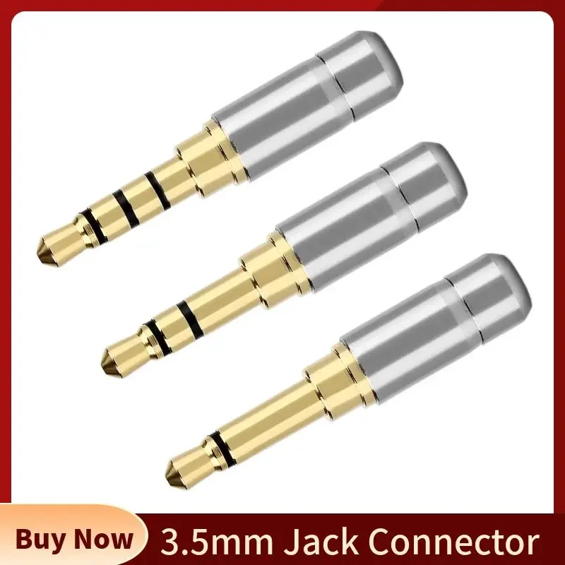 3.5mm 잭 2 3 4 극 이어폰 플러그 커넥터 납땜 - Audiophile Headphone Wired 리뷰 및 가격