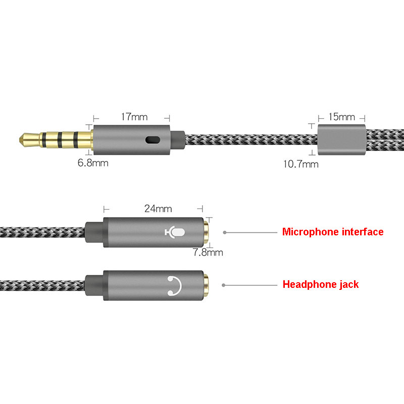 3.5mm 오디오 분배기 Y 잭 1 남성 2 여성 M/ - Audio Splitter Y 리뷰 및 가격