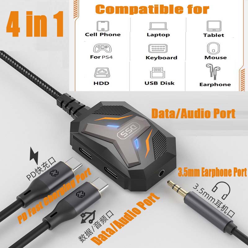 타입 C 스플리터 USB C - 3.5mm 스테레오 잭 - Earphone Splitter Jack 리뷰 및 가격