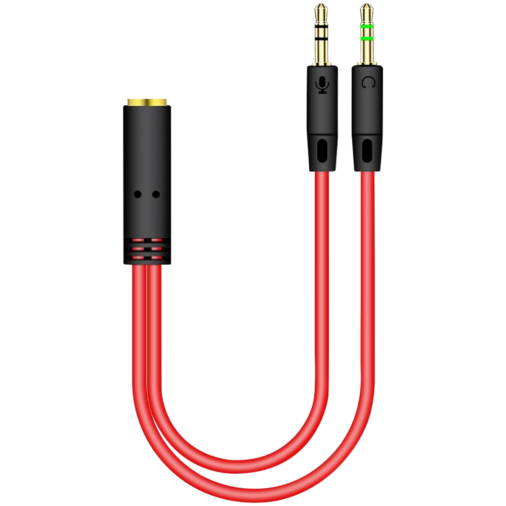 컴퓨터용 오디오 분배기 헤드폰 어댑터, 마이크 AUX  - Earphone Splitter Jack 리뷰 및 가격