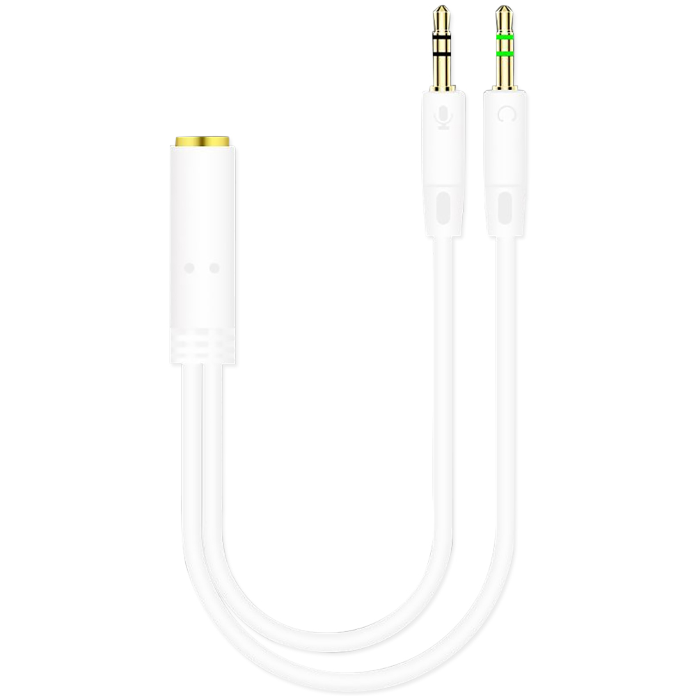 컴퓨터용 오디오 분배기 헤드폰 어댑터, 마이크 AUX  - Earphone Splitter Jack 리뷰 및 가격