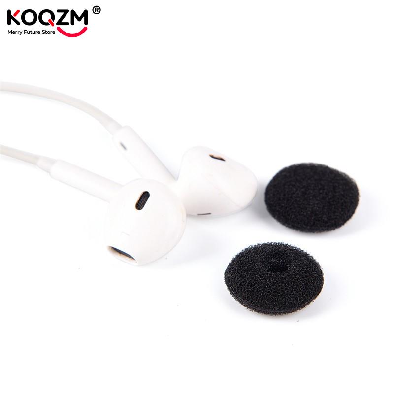 30 개 스폰지 커버 팁 블랙 소프트 폼 이어버드 헤드 - Earphone Foam Tip 리뷰 및 가격