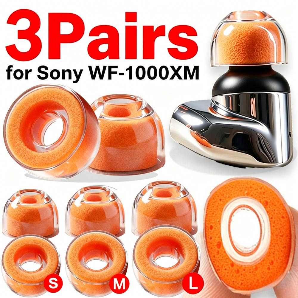 소니 WF-1000XM6/5/4/3/2용 1-3쌍 메모 - Earphone Foam Tip 리뷰 및 가격